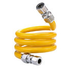 Thickening PVC Soft Natural Gas Hose Fireproof 1500mm Length