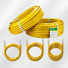 KONCH GAS Domestic Gas Pipe , DN13 1500mm Yellow Natural Gas Hose