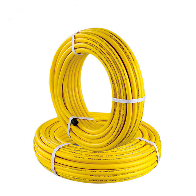 Gas Transportation SS 304 Flexible Hose , DN25 Stainless Steel Gas Pipe