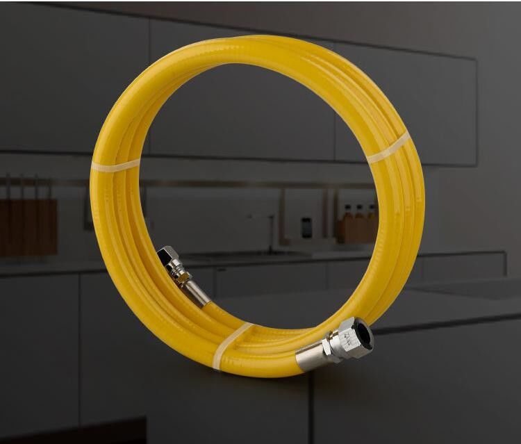 KONCH Gas Line Hose For Stove DN13 Double Sockets Fast Connect