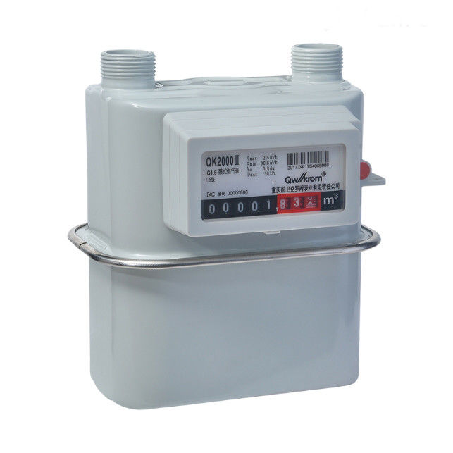 Light Weight Domestic Gas Meters Accurate Reading Max Air Flow 4 m3