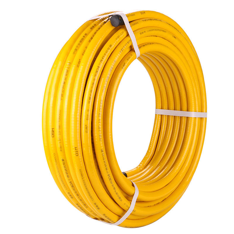 Double Nuts Flexible Natural Gas Pipe 18.5mm OD  OHSAS18001 approval